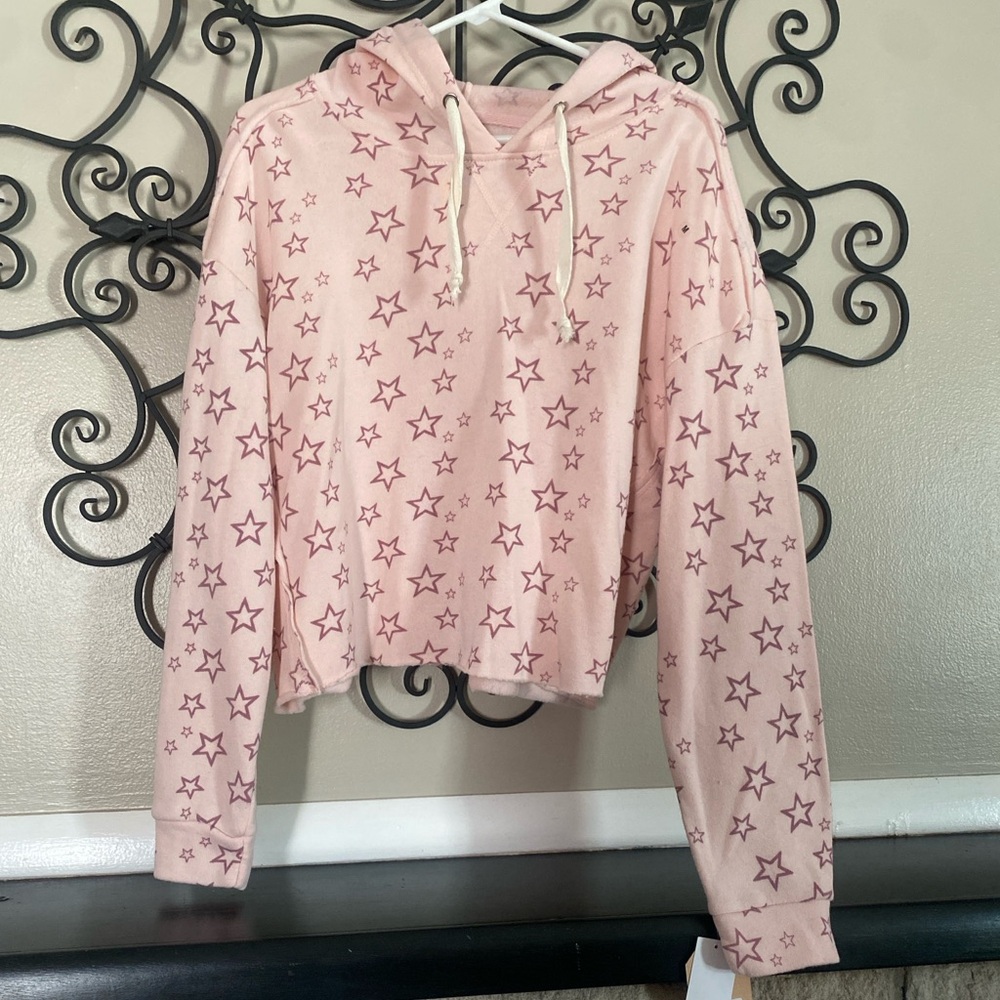 MV Sport Pink Star Hoodie